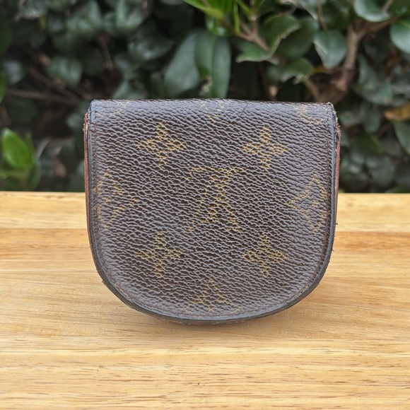 Authentic Louis Vuitton Brown Monogram Coin Pouch - Picture 2 of 16